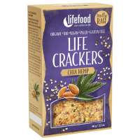 RAW Crackers CHIA-KONOPE 90g Lifefood