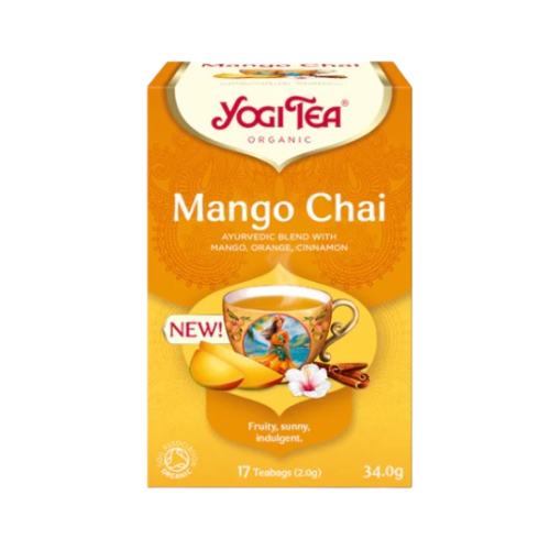 Mango Chai čaj BIO 34g Yogi Tea Organic