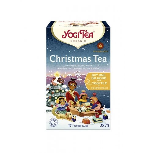 Vianočný ajurvédsky bylinný čaj BIO 35,7g Yogi Tea Organic