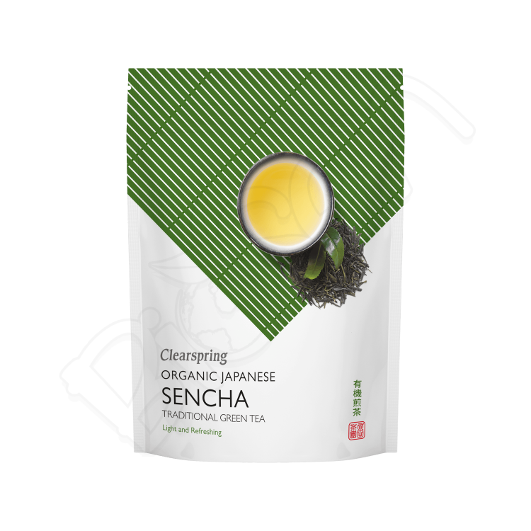 Sencha sypaný japonský zelený čaj BIO 90g Clearspring