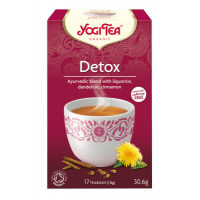 DETOX Ajurvédsky bylinný čaj porciovaný BIO 30,6g YogiTea