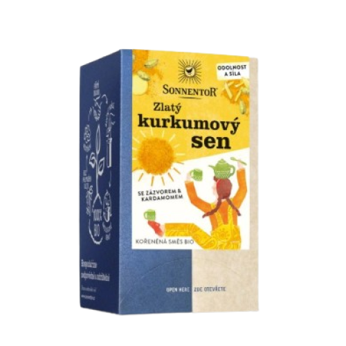 Zlatý kurkumový sen BIO 36g Sonnentor Zlatý kurkumový sen BIO 36g Sonnentor