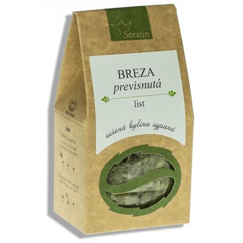 Breza previsnutá - list 30g Serafin