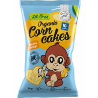 Chrumky kukuričné ​​Lil Ones - banán a mango 30g BIO MCLLOYD´S