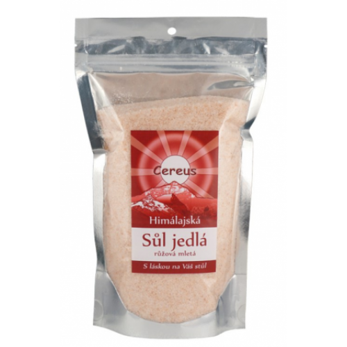 Himalájska soľ rúžová mletá 560g Cereus