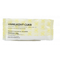 Vanilkový cukor s fruktózou 50g Natural Jihlava