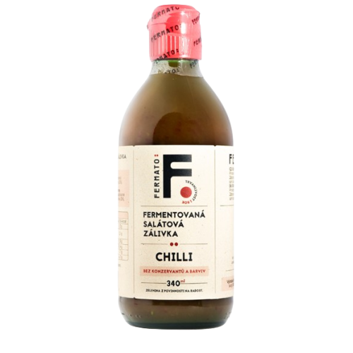 Fermentovaná šalátová zálievka - CHILLI 340ml FERMATO