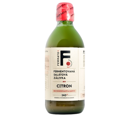 Fermentovaná šalátová zálievka - Citrón 340ml FERMATO