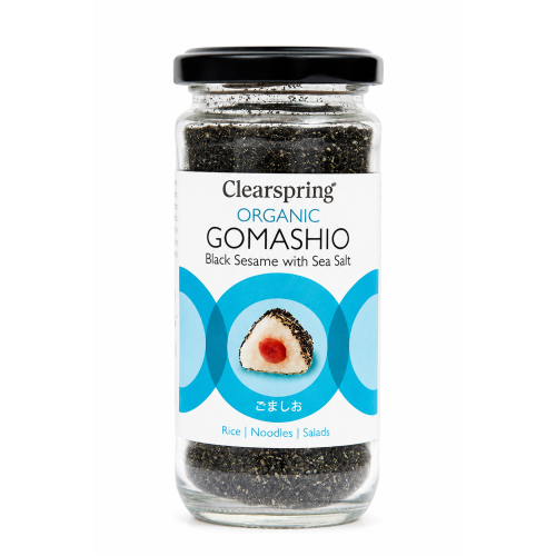 Gomasio z čierneho sezamu BIO 100g Clearspring