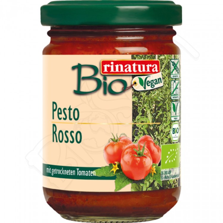 Pesto Rosso paradajkové BIO 125g Rinatura
