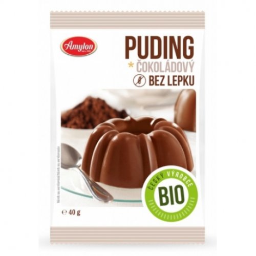 Puding čokoládový BIO 40g Amylon