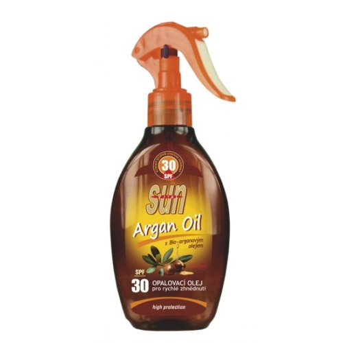 Opaľovací olej s bio arganovým olejom OF30 200ml Sun ViVACO