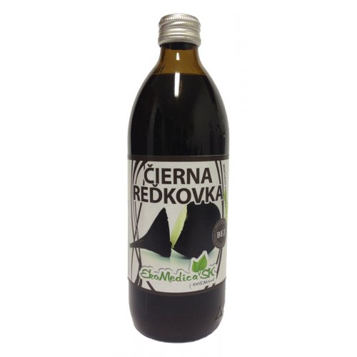 Čierna reďkovka 100% šťava 500ml EkoMedicaSk
