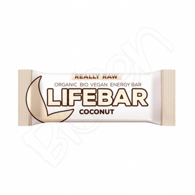 Tyčinka kokos BIO 47g Lifebar 