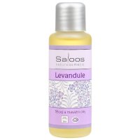 Levanduľový masážny olej 50ml Saloos
