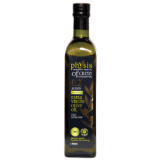Olivový olej extra panenský z Kréty, acidita 0,2% 250ml Physis of Crete