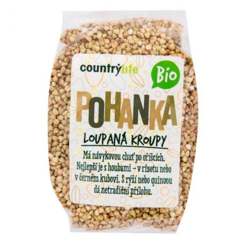 Pohánka lúpaná krúpy BIO 500g Country Life
