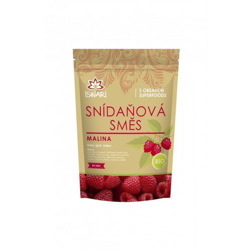 Raňajková zmes MALINA 300g Iswari