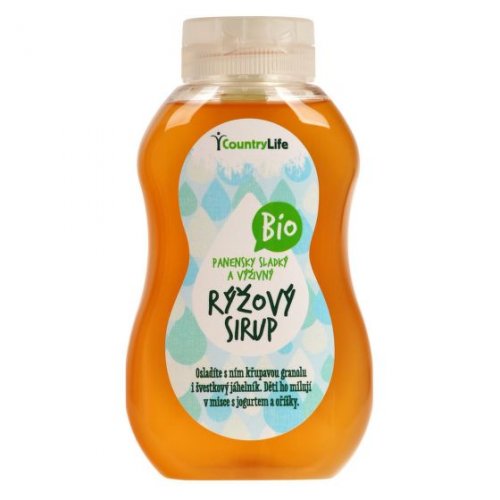 Ryžový sirup BIO 250ml Country Life