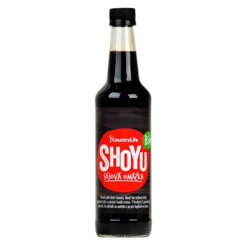 Sójová omáčka SHOYU BIO 500ml Country Life
