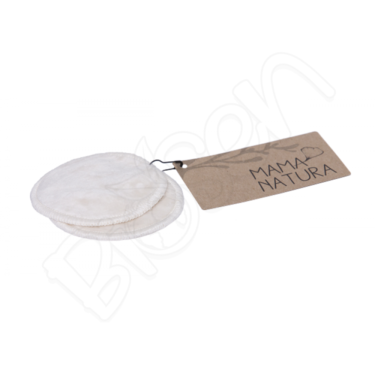 Kozmetický tampón prateľný z biobavlneného zamatu – malý (7 cm) MAMA&NATURA