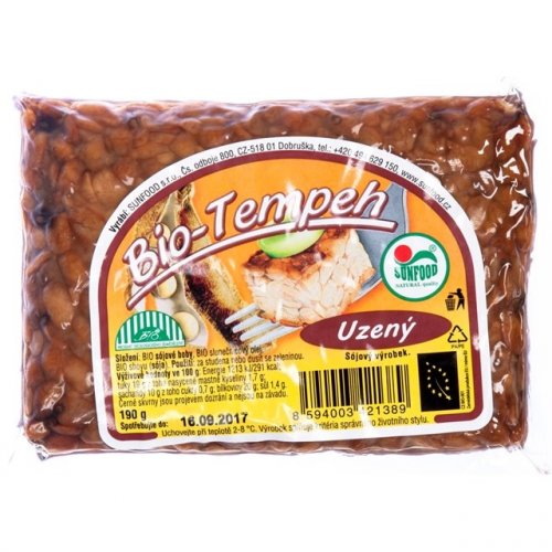 Tempeh udený BIO 190g Sunfood