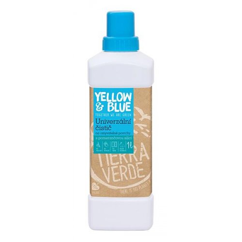 Univerzálny čistič z mydlových orechov 1L Yellow & Blue