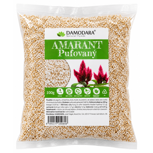 Amarantové perličky 100g Damodara