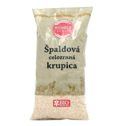 Krupica špaldová BIO 500g Biomila