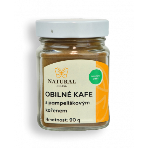 Obilná káva s púpavovým koreňom 90g Natural Jihlava
