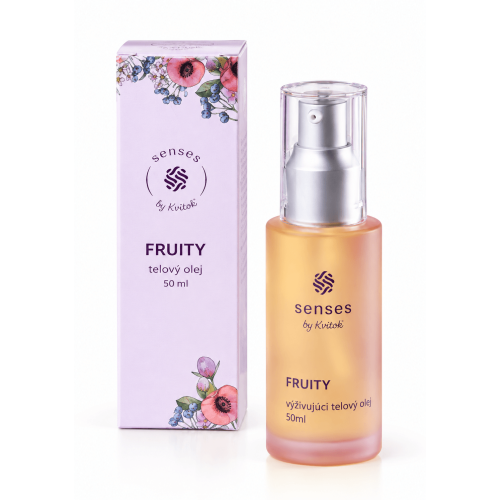 Telový olej SENSES – Fruity 50ml Kvitok Telový olej SENSES – Fruity 50ml Kvitok