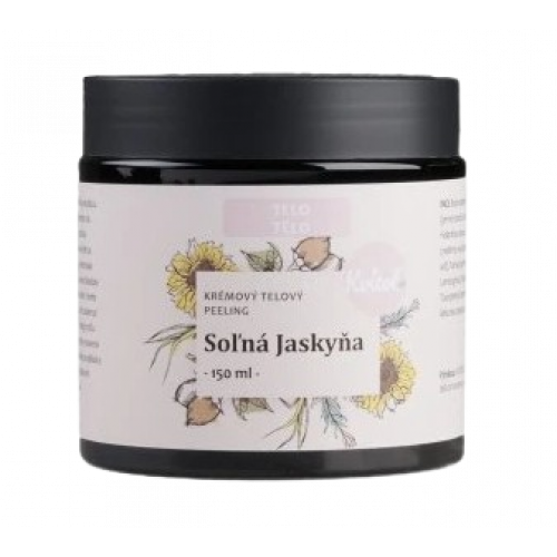 Telový peeling – Soľná jaskyňa 150ml Kvitok