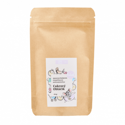 Pena do kúpeľa CUKROVÝ OBLÁČIK 300g Kvitok