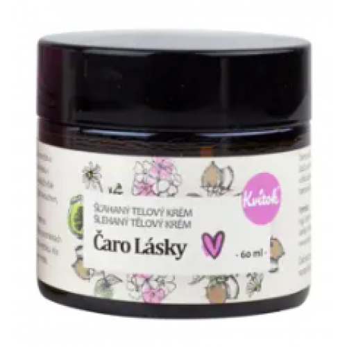 Šľahaný telový krém – Čaro Lásky 60ml Kvitok