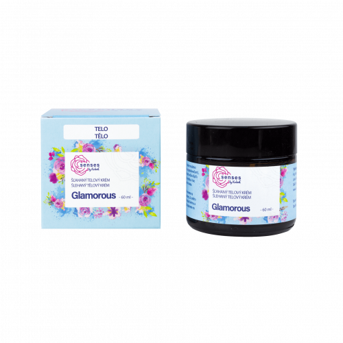 Šľahaný telový krém – GLAMOROUS 60ml Kvitok