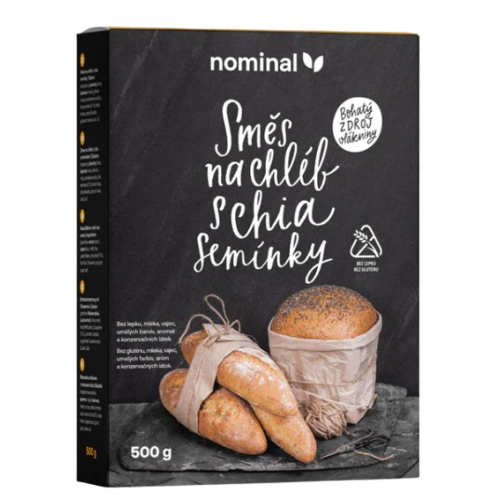 Zmes na chlieb s chia semienkami BZL 500g Nominal