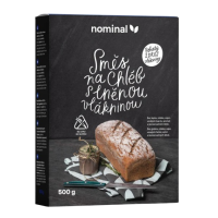 Zmes na chlieb s ľanovou vlákninou BZL 500g Nominal