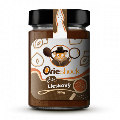 Lieskovoorieškové maslo ČOKO 350g Orieshock