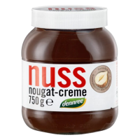 Nátierka orechovo-nugátová 750g BIO DENNREE