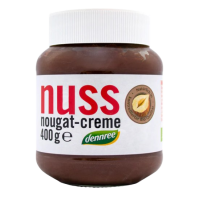 Nátierka orechovo-nugátová 400g BIO DENNREE