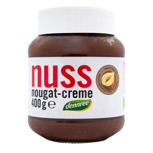 Nátierka orechovo-nugátová 400g BIO DENNREE