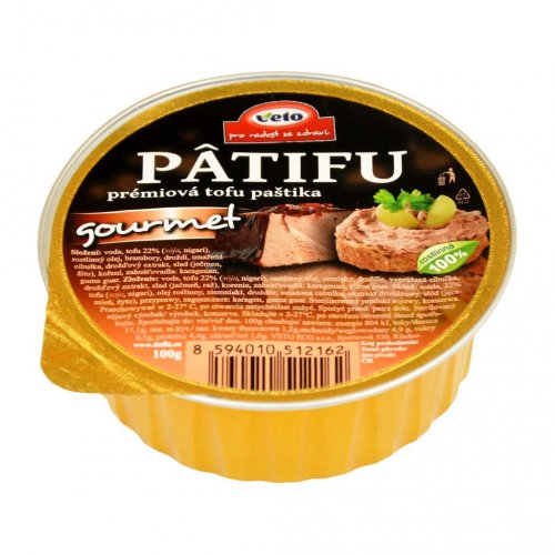 PATIFU paštéta gourmet 100g Veto Eco