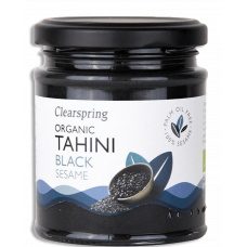 Tahini z čierneho sezamu 170g Clearspring