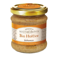 Horčica Bohemia 205g BIO OPATSTVÍ NOVÝ DVŮR