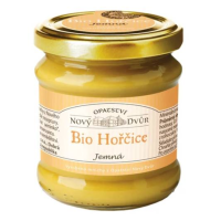 Horčica JEMNÁ 205g BIO OPATSTVÍ NOVÝ DVŮR