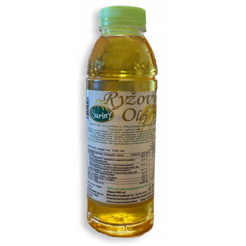 Ryžový olej 500ml Suriny