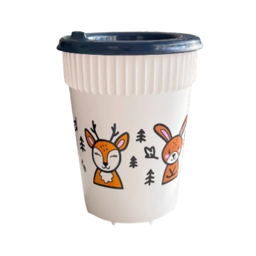 Pohár Zvieratko - modré 300ml Kelímek