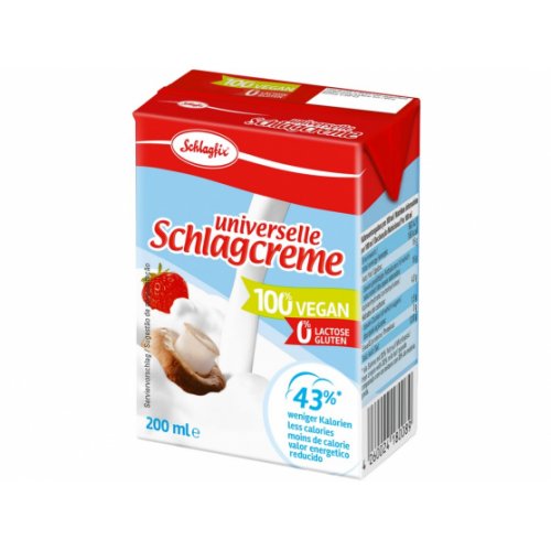 Rastlinná smotana na šľahanie - nesladená 200ml Schlagfix