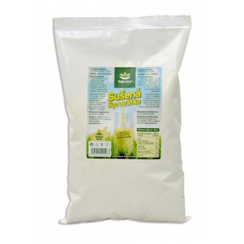 Srvátka sušená v sáčku 400g Topnatur