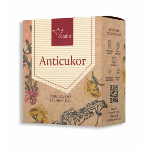 Anticukor porciovaný čaj 15x2,5g Serafin